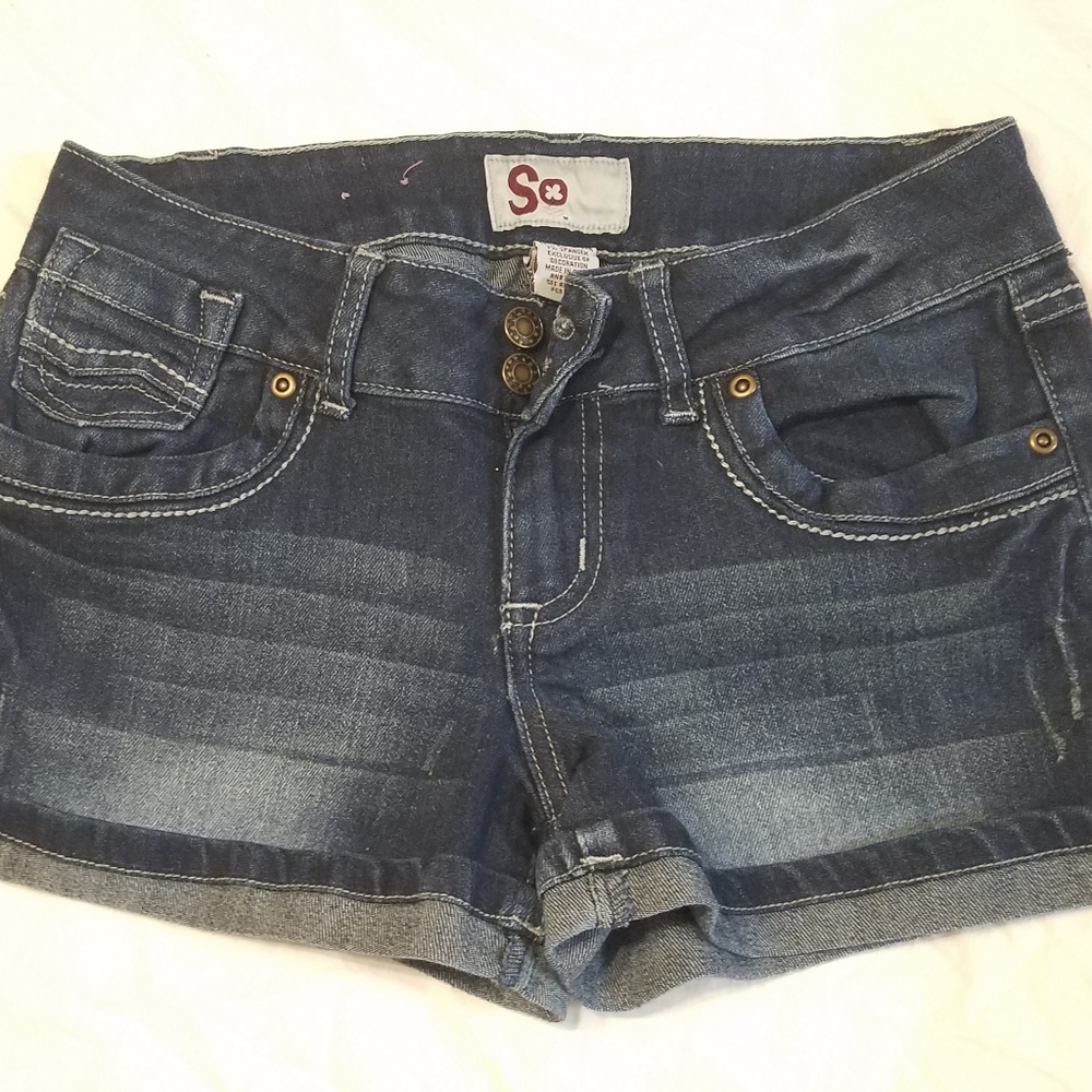 Dark Blue Shorts